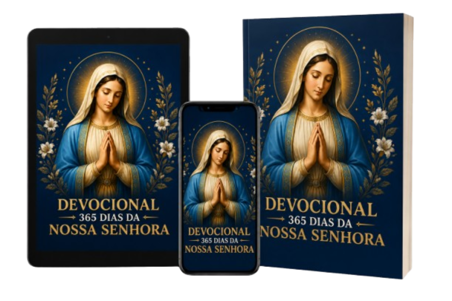 Devocional 365 Dias de Nossa Senhora — versões tablet, celular e impresso