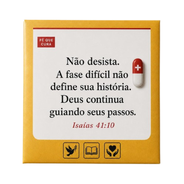 Cartão com versículo Isaías 41:10